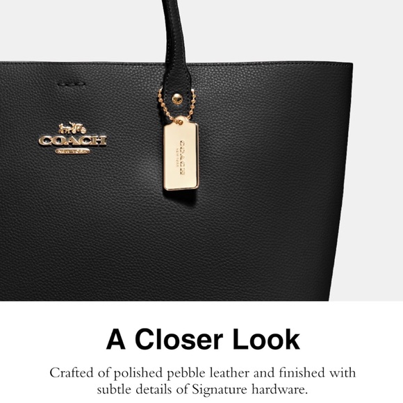 Coach Town tote NWOT - Picture 4 of 11